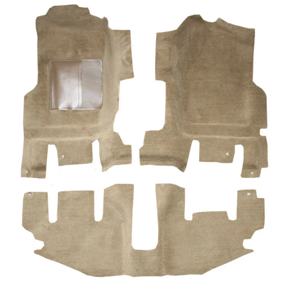 для Jeep Wrangler 1997-06 годов выпуска, за исключением Unlimited Cutpile 801 — черный пассажирский ковер - Изображение 3 из 3