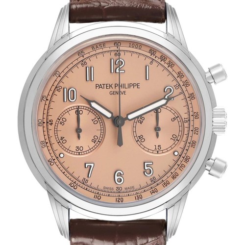 Patek Philippe Complications Chronograph White Gold Mens Watch...