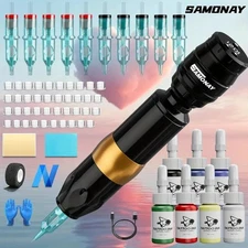 Neebol Tattoo Pen Kit Unibody Tattoo Machine with Needles Tattoo Supply Gift