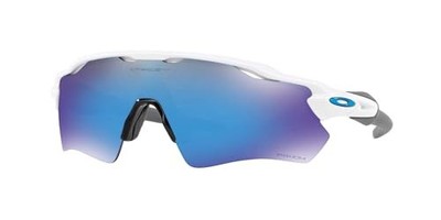 S Oakley Men's OO9208 Radar EV Path Rectangular Sunglasses  Polished Whi G