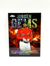 Rafael Devers 2023 Bowman Topps Chrome Hidden Gems SSSP #HG38 Boston Red Sox