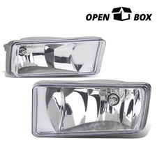 Open Boxclear Lens Bumper Fog Lights For 2007-2015 Silveradotahoesierra