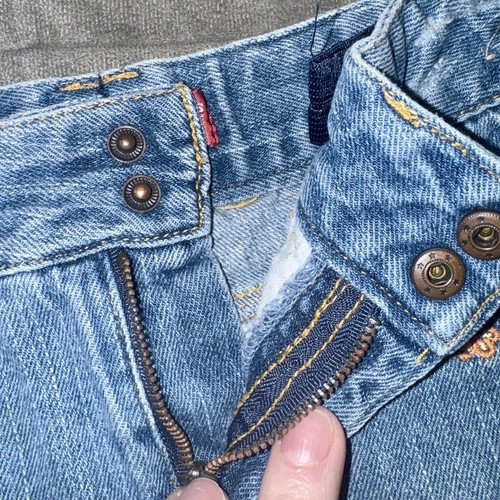 Girl's Faded Glory Denim Skirt Denim Embroidered Size 6x Embellished Adj Waist - Picture 7 of 13