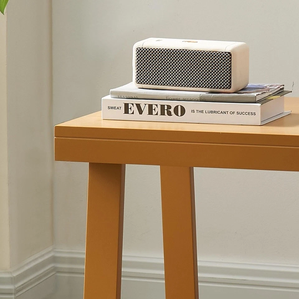 Kings Brand Furniture Square Side End Table, Bedside Sofa Table, Honey Mustard - Image 2 of 4