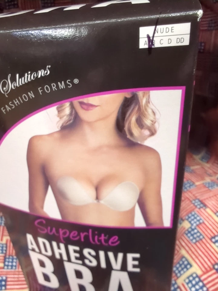 Fashion Forms Women's Superlite Adhesive Strapless Backless Bra A Cup Nude New - Image 2 of 4