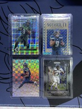 2022-24 Panini Football 🏈 4 Card Lot Kenneth Walker III RC