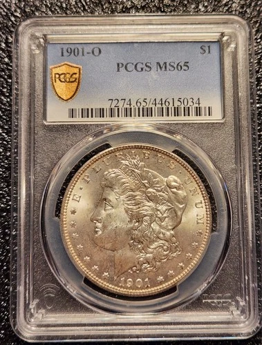 1901 O Morgan Dollar. PCGS Ms65.