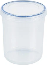 LOCK & LOCK Easy Essentials Twist Food Storage Lids/Airtight Containers, BPA Fre