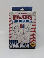 The Majors Pro Baseball (Sega Game Gear) - CIB Complete W/ Reg Card