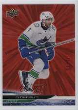 2024-25 Upper Deck Extended Series Outburst Red 23/25 Carson Soucy #634 2d8