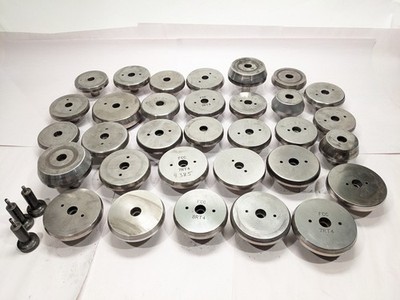LOT 31 Industrial Press Die Quench Platen Tooling Spacer Locator Hub Plate Steel