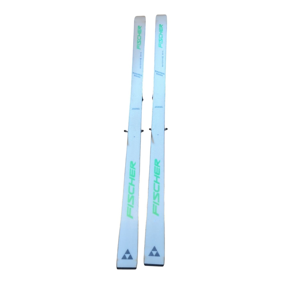 スキー板 中古 サロモン 緑色×青色×黄色 約184cm Racing Base FISCHER MT2KEVLAR QUADRAX KEVLAR Vintage Fischer Prodigy Race Skis 185cm w/ Salomon Quadrax