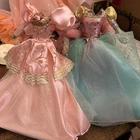 Vintage 1994 and 1997 Barbie Repunzel Dresses and Accessories See Description