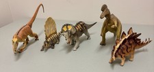 Vintage Safari Ltd Schleich Dinosaur Figures Lot 10 Triceratops Spinosaurus 90s