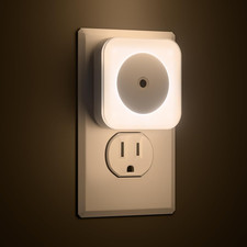 Night Light,6-Pack LED Night Lights Plug into Wall, Auto-On/Off and Dimmable,0.5