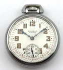 Waltham Antique Mechanical Pocket Watch 17J  DOESN'T WORK