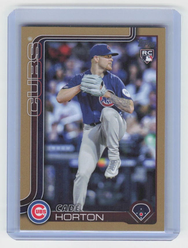 2025 Topps Update #US140 Cade Horton Gold #1671/2025