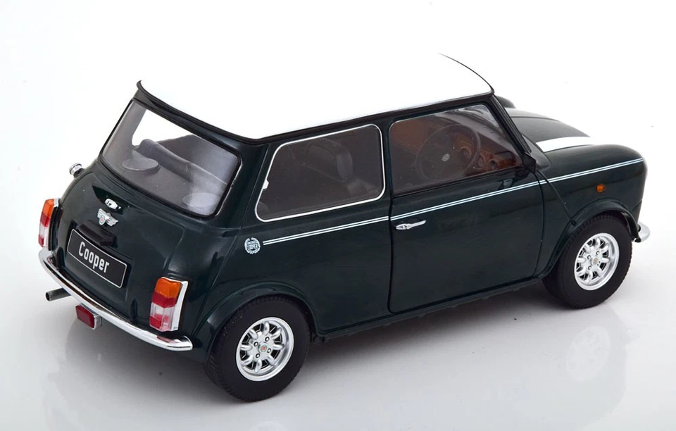 1:12 KK-Scale Mini Cooper RHD darkgreen/white - Bild 2 von 4