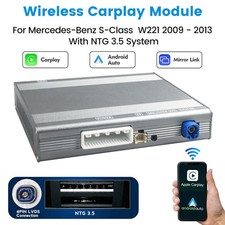 f&uuml;r Mercedes S Klasse W221 2009&ndash;2013 NTG3.5 Wireless CarPlay Android Auto Modul