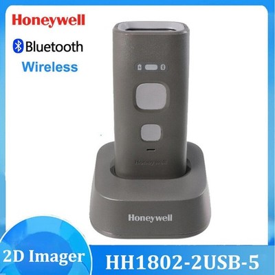 Honeywell HH1802 Portable Wireless 2D Pocket Barcode Scanner with Cable & Cradle