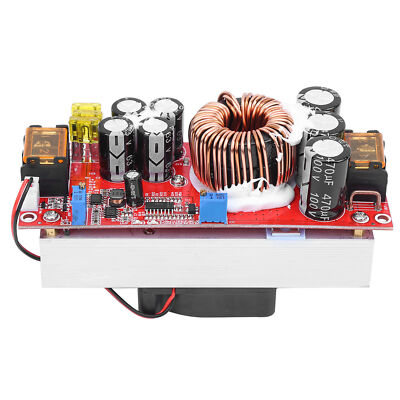 DC-DC 10-60V To 12-97V 1500W 30A Voltage StepUp Boost CC CV Power Supply Module