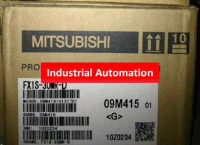 New Mitsubishi Melsec FX1S-30MR-D PLC Basic Unit 24V DC Relay Output Base Unit #