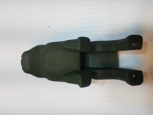 RARE Mack DEFENCE Army Truck GREEN OEM Factory Bulldog Hood Ornament - Imagen 7 de 10