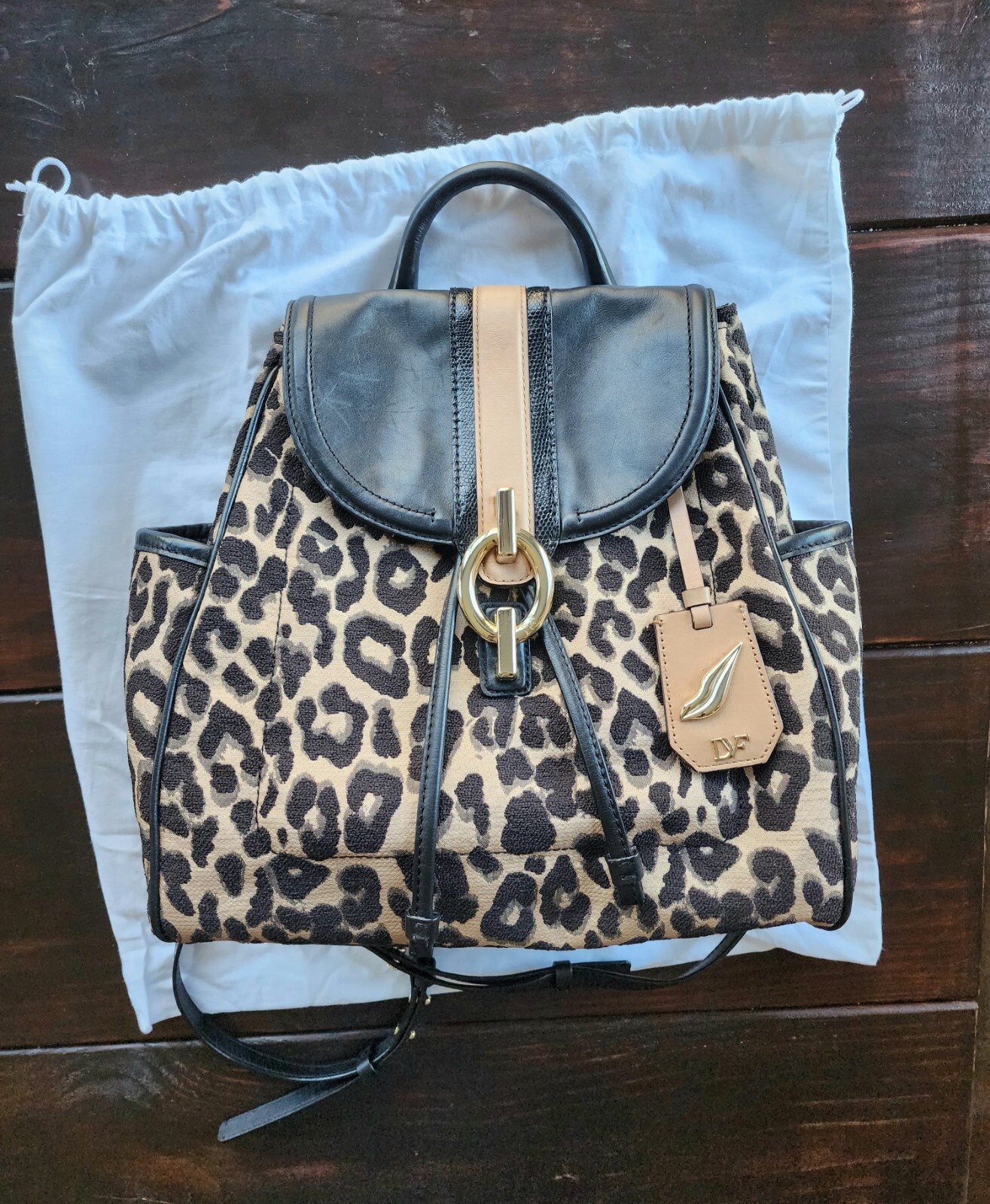 Dvf Leopard Backpack - image 7