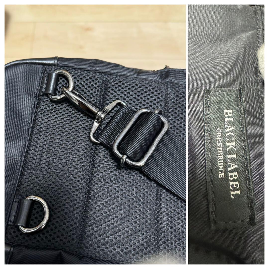 Burberry Black Label CRESTBRIDGE Body Bag color Black Check Burberry Black Label CRESTBRIDGE Body Bag color Black Check