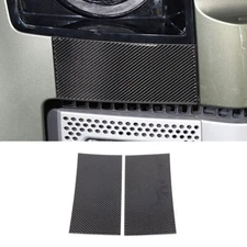 For LR Defender 90 110 2020-24 Vinyl Carbon Fiber Headlight Lamp Lower Side Trim