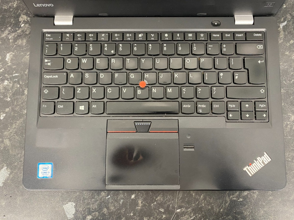 Lenovo ThinkPad 13 Intel i3-7100 @ 2.40GHz NO Ram NO HDD Grade D