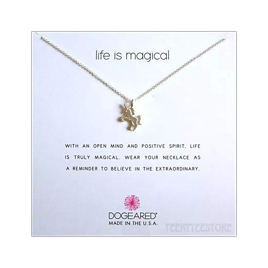Dogeared unicorn necklace sale