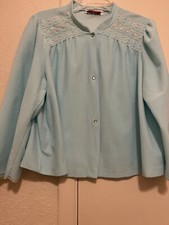 Women  s Vintage Vanity Fair Bed Jacket/ L