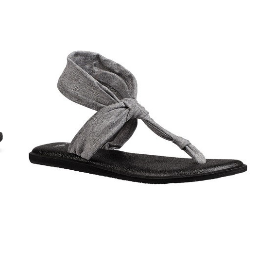 Sanuk Womens Yoga Mat Sling Ella Metallic Sandals Watermelon Ikat 8 9 10