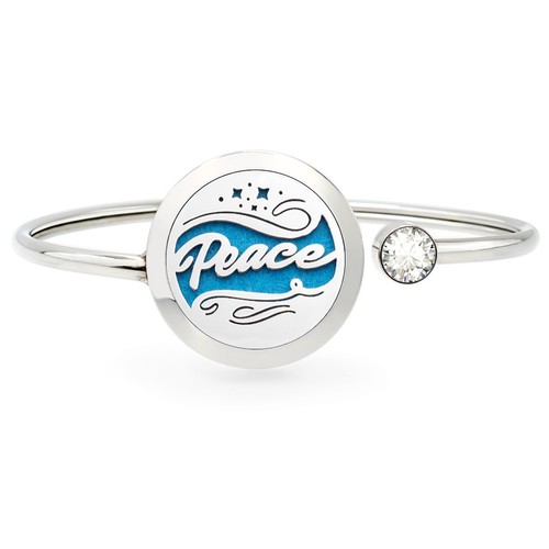 25mm  Rotatable Perfume Bangle Bracelet  Diffuser Essential Aromatherapy Locket - Picture 167 of 209