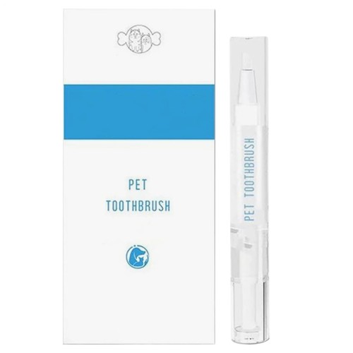 Pet Toothbrush Pen, Dog Teeth Cleaning Pen, Cat/Dog Tartar Remover for Teeth