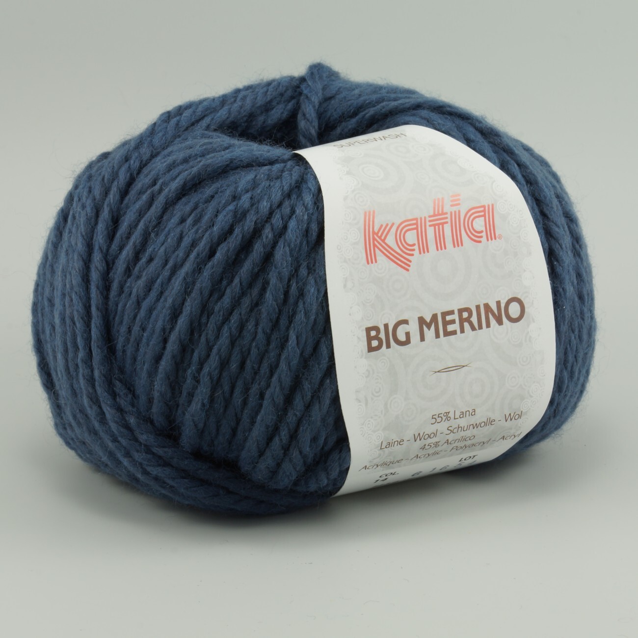 Big Merino by Katia - Azul (14) - 100 g / approx. 80 m Wool