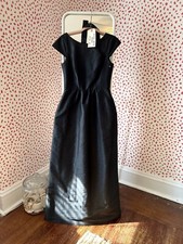 Alfred Sung - Black - Long - Capsleeve - Formal Gown - Size 6