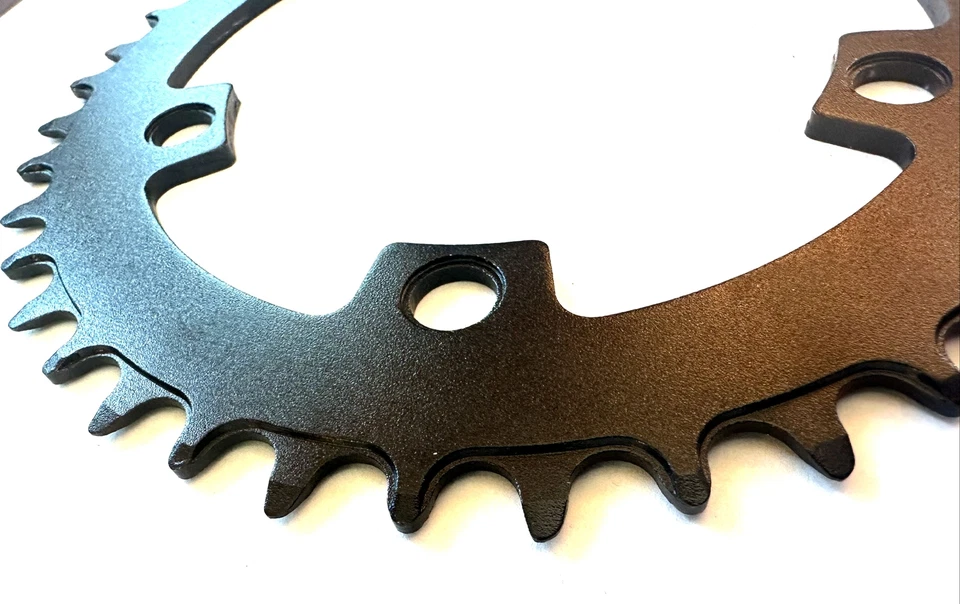 Plato de aleación NW 40T 5 pernos 110 mm BCD bicicleta 1/8 BMX/bicicleta de una sola velocidad nuevo Foto 2 de 4