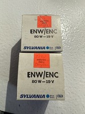 ENW ENC "2-PACK" Projector Lamp Projection Light Bulb 80w 19v Sylvania brand