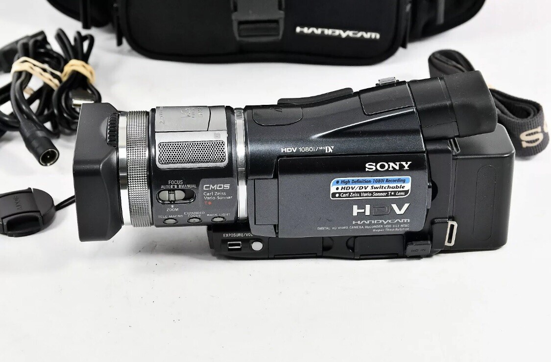 動作確認済みSONY Handycam HDR-HC1 NTSC HDV1080 Sony Handycam HDR-HC1 Camcorder HDV MiniDV Video Camera
