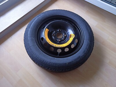 (Wie Neue) CONTINENTAL Ersatzsommerrad T125/90 R 15 Radial Tubeless 96M, 4 Loch