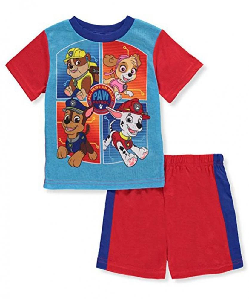 Paw Patrol Toddler Boys 2pc Pajama Short Set Size 2T 3T 4T 34 eBay