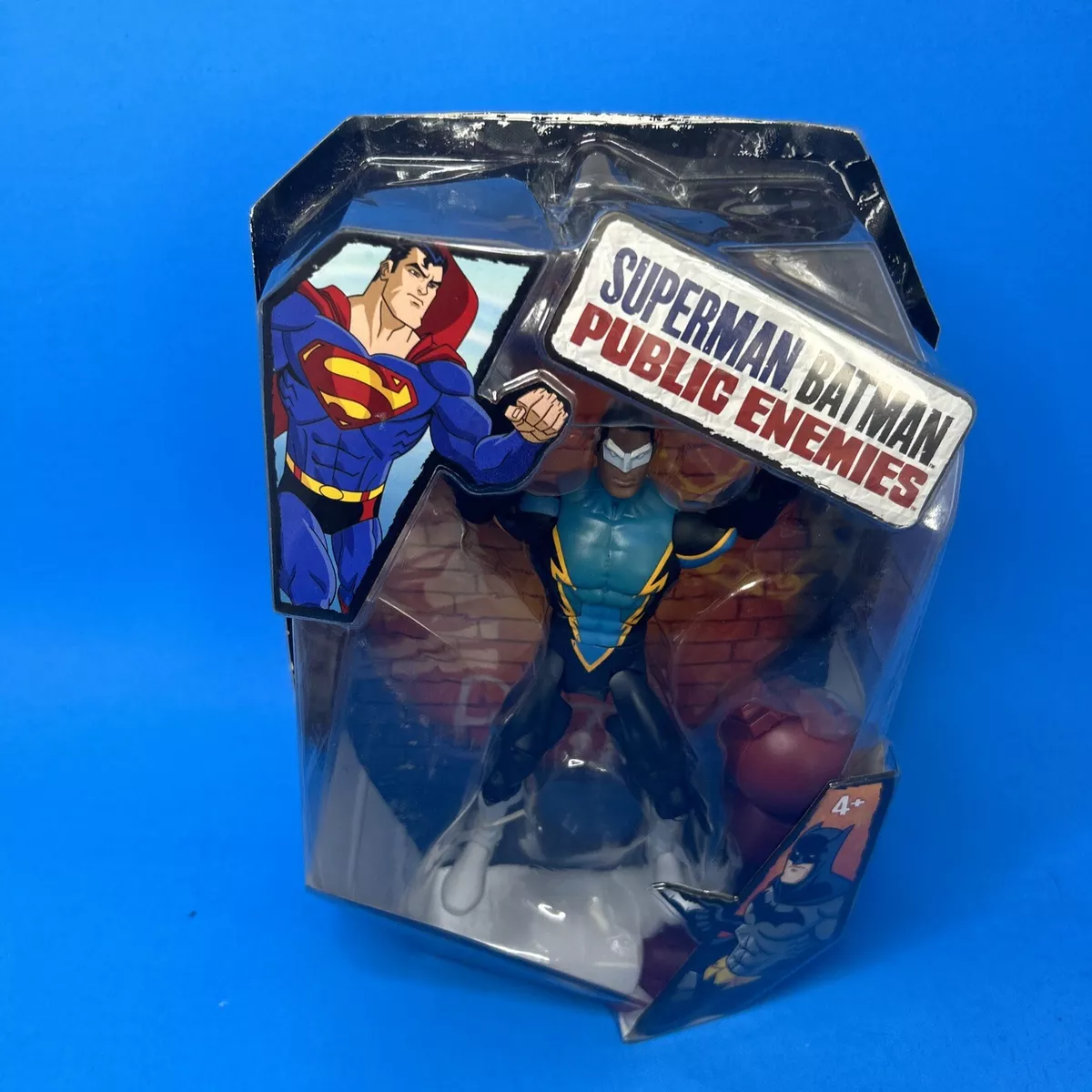 Mattel superman & batman: public enemies, superman (metallic)