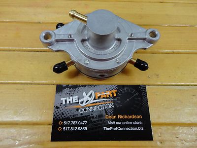 NEW MIKUNI FUEL PUMP DF52-176 DOUBLE OUTLET FUEL PUMP RACING KART SNOWMOBILE ATV