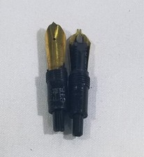 Vintage Osmiroid Italic Medium Straight Nib  Italic Finter-M Nib Lot of 2 SN