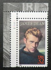 3082 MNH 1996 32c James Dean PNS Rebel without a Cause actor celebrity brooding