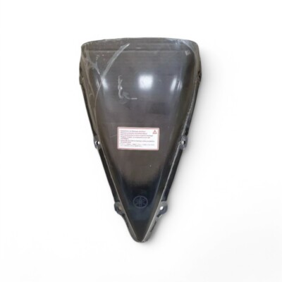 DOPPELBLASE WINDSCHUTZSCHEIBE RACING SMOKE + LOGO FÜR YAMAHA R1 04-06 5VYW0710410