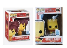 Funko Pop! SIMPSONS Lot SIDESHOW BOB & Gamer BART Preorder