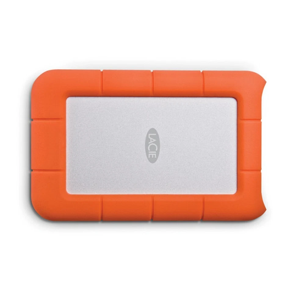 LaCie 2TB Rugged Mini External Hard Drive USB 3.0 Orange (LAC9000298-RC) - Image 4 of 4